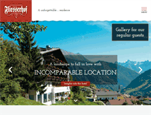 Tablet Screenshot of fliesserhof.at